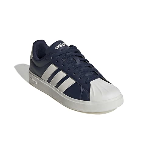 adidas Herren Streettalk Shoes, Collegiate Navy/Off White/Off White, 46 EU – Ansicht 3