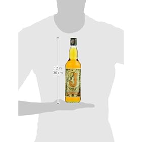 Admiral’s Old J Gold Spiced Rum - Caribbean Spiced Gold Rum Aged in Oak Barrels - 40 Percent ABV - 70cl Bottle – Old J Dark Spiced