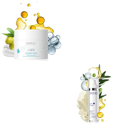 Huile Démaquillante et Crème Hydratante BANDI routine soin visage peau sèche
