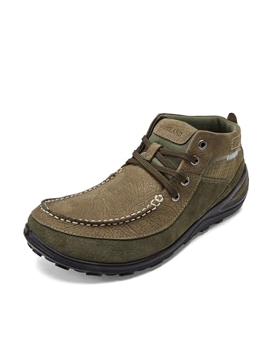 Image of Woodland Men's Leather Sneaker
