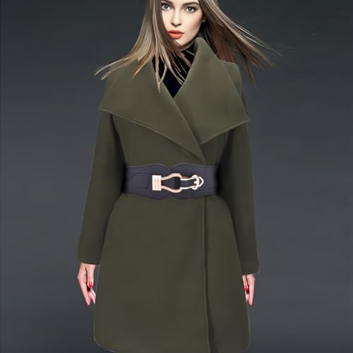 Women Elastic Belt Waist Stretched Wide Vintage Clothing Accessory for Lady2