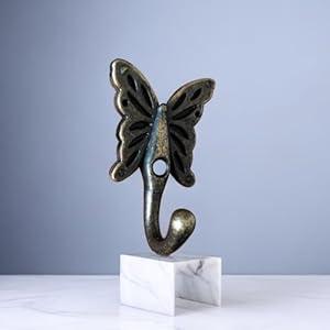 5Sets Antique Hangers Butterfly Patterned Wall Mounted Hanger Bronze Hooks Butterfly Hooks for Bedroom Bathroom Kitchen Clothes Hat Coat Towel with Screws 5Sets Antique Hangers Butterfly Patterned Wall Mounted Hanger Bronze Hooks Butterfly Hooks for Bedroom Bathroom Kitchen Clothes Hat Coat Towel with Screws