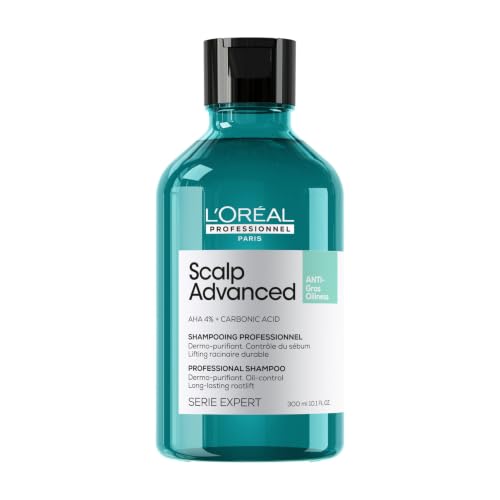 LOréal Professionnel Scalp Advanced Anti-Oiliness Dermo-Purifier Shampoo For Oily Greasy Hair Serie Expert 300ml