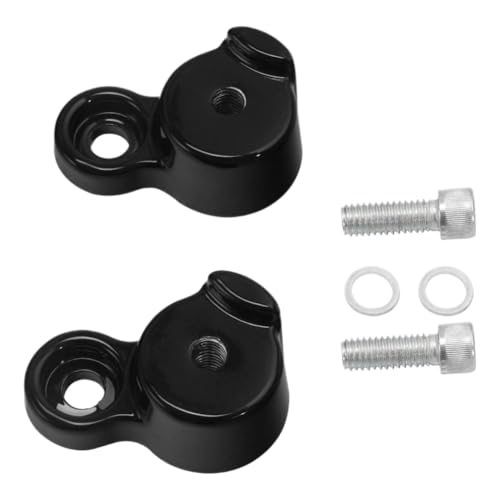 Estriberas pasajero FXDR 114 con soporte antideslizante negro para FXDRS