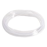 QuQuyi PVC Vinyl Tubing Lightweight Grade Clear Plastic Tube, 6mm ID X 8mm OD PVC Tube Flexible...