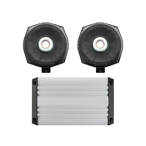 BMW F10 F15 F26 F30 G30 E90 E70�V���[�Y�Ή� �J�[�p���[�A���v ���y�X�e���I �x�[�X �E�[�t�@�[ �T�u�E�[�t�@�[�X�s�[�J�[ �T�E���h�A���v �I�[�f�B�I(Amplifier and 2pcs)