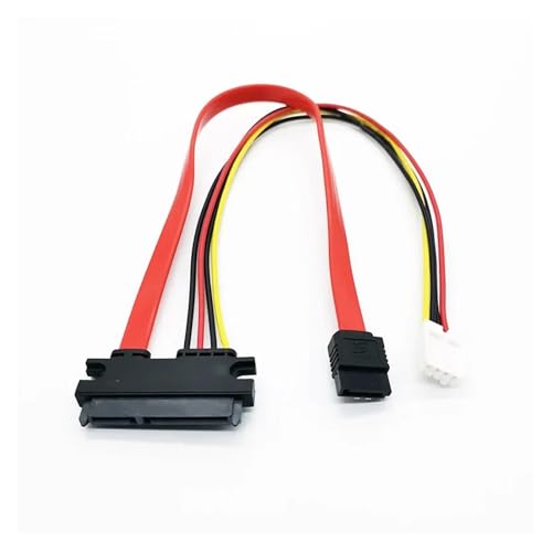 Cable de datos con conector SATA 22P a Power 4pin 0.29m miniatura 2