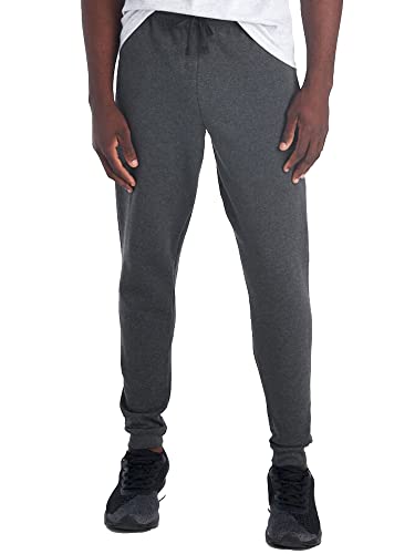 Pantalon de jogging polaire homme Jerzees NuBlend noir survêtement chaud