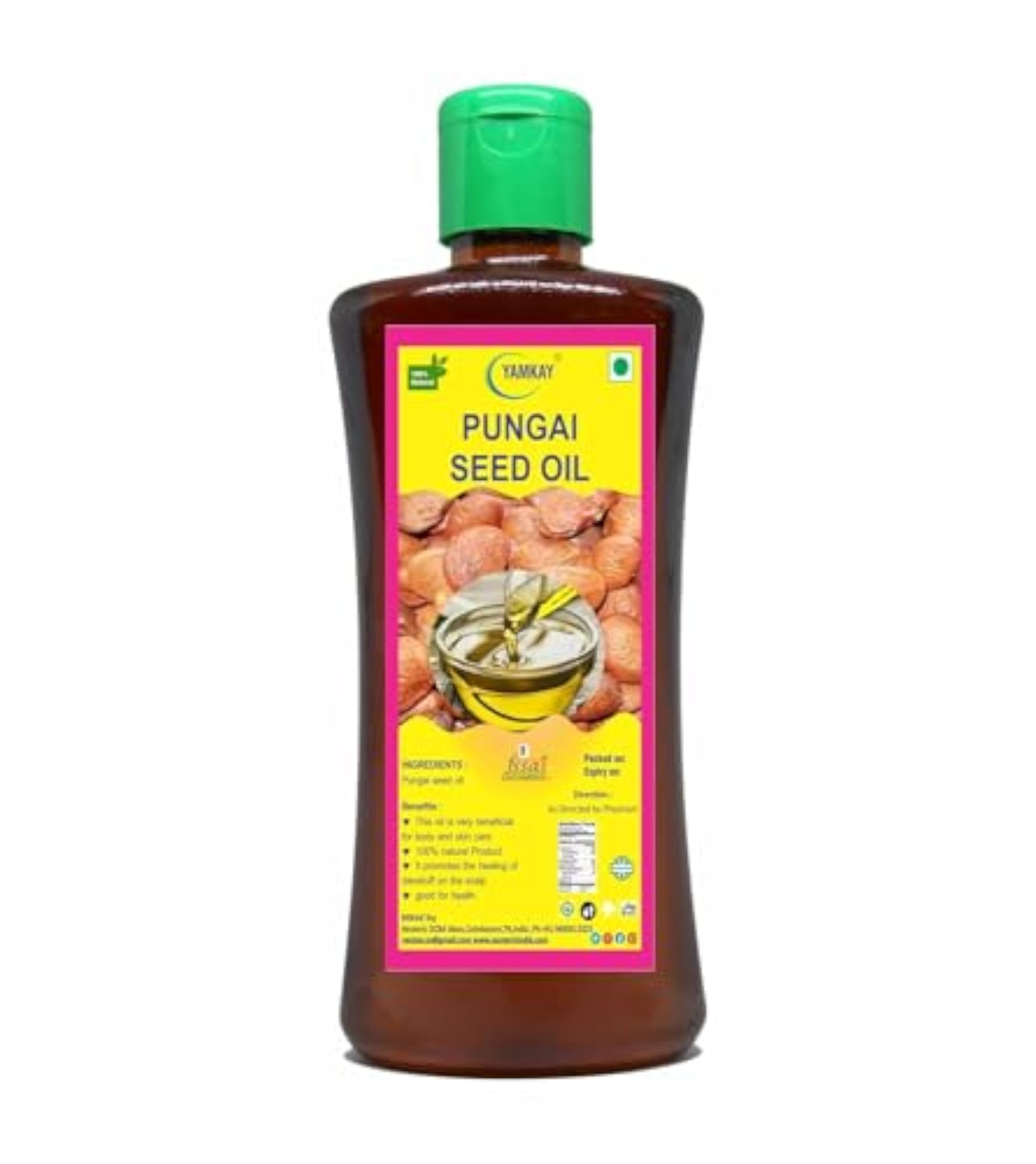 Pungai Seed Oil, Pure Karanja Seed Carrier Oil