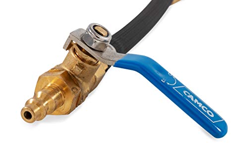 Image of Camco RV Winterization Fresh Water Blow Out Hose with Ball Valve - Easy to Use & Features Double Brass Build - Essential RV Winterizing Tool - for Use with an Air Compressor (36170) (Pack of 6)