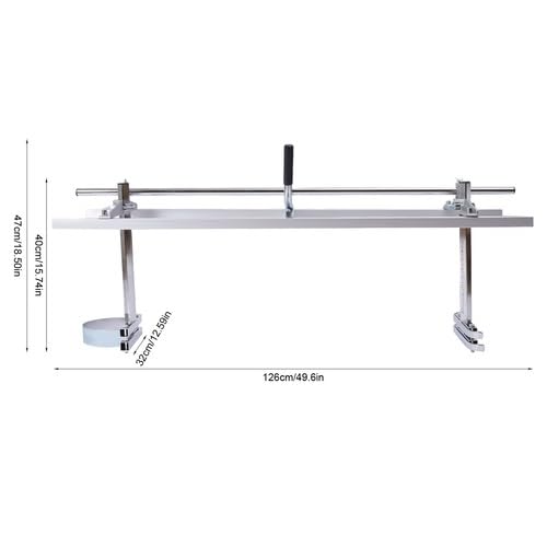 Aserradero móvil, 18-48 pulgadas, aserradero portátil, herramientas de motosierra, soporte para motosierra para carpintería, motosierra, guía de barra