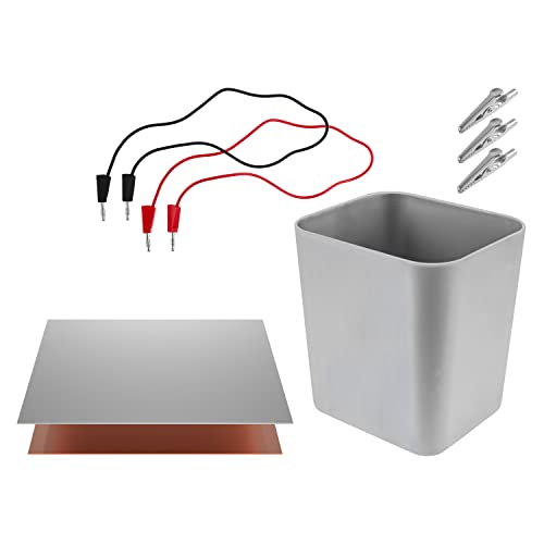 Kit d'accessoires pour galvanoplastie à immersion avec bacs et pinces - 2