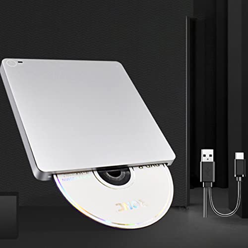 Mikikit quemador externo DVD compacto USB Type-C miniatura 4