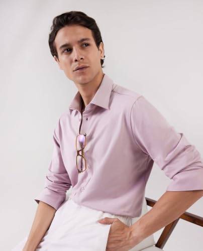 Image of Rare Rabbit Regular fit Plain Shirt