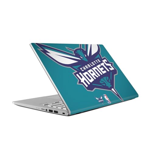 Peau Autocollant Charlotte Hornets Logo NBA Vinyle pour ASUS Vivobook 14