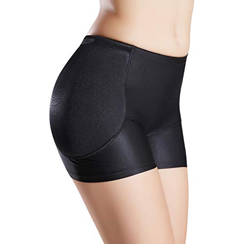 Women's Padded Seamless Shapewear Panties Hip Enhancer Underwear Shaper Shorts3