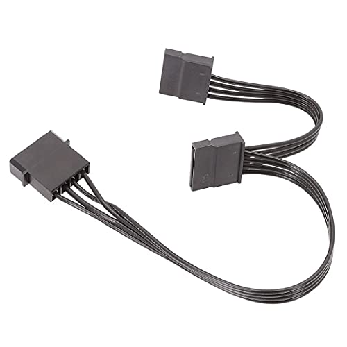 YinaLoi 4�s�� IDE 1~4 SATA 4�s�� �n�[�h�h���C�u�d���X�v���b�^�[ 2/3/4 SATA�P�[�u���R�[�h DIY PC �T�[�o�[����SATA�d���ϊ��P�[�u�� (1~2)