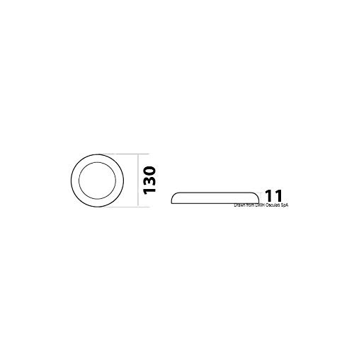 OSCULATI Luce LED ultrapiatta 12/24 V 3 W