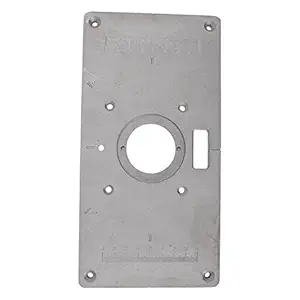 Router Table Insert Plate, Router Insert Plate Template Multifunction Aluminum Widely Applicable Universal with Insert Rings for Wood Tools