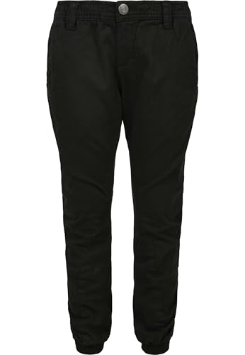 Pantalón jogging elástico para niños de Urban Classics en color negro cómodo