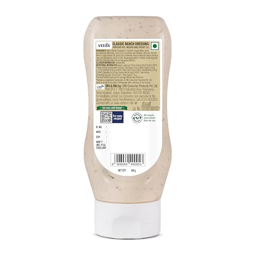 Image of Veeba Ranch Dressing, 300g (Pack of 2)