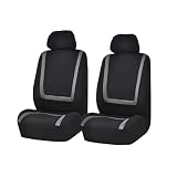 🚗【Compatibilità con airbag】Utilizzando uno speciale processo di cucitura, queste fodere sono compatibili con gli airbag laterali. Le fodere sono dotate di fessure per le cinture di sicurezza preforate, quindi l'installazione non influirà sull'uso delle cinture di sicurezza o dei pulsanti dei sedili. La sicurezza del cliente è la considerazione principale nella progettazione.