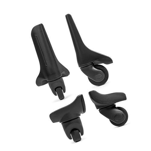 Roulettes de rechange pour valise et coffre de voyage noir