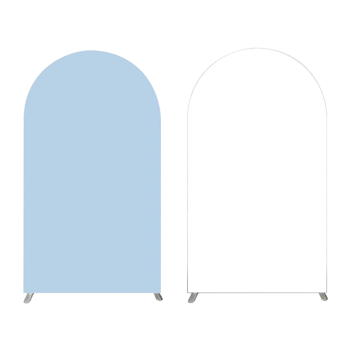 Toile de fond arche bleu ciel blanc 80x180cm extensible pour studio photo