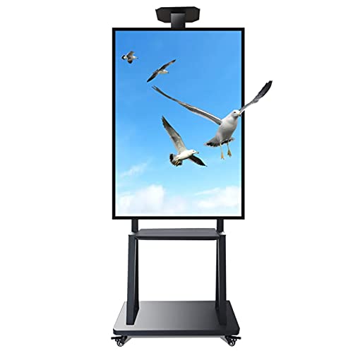 Soporte móvil para TV de 50-75 pulgadas con ruedas ajustable miniatura 6
