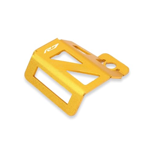 Protège réservoir liquide de frein arrière moto en alu CNC pour YZF-R3 R7 R25