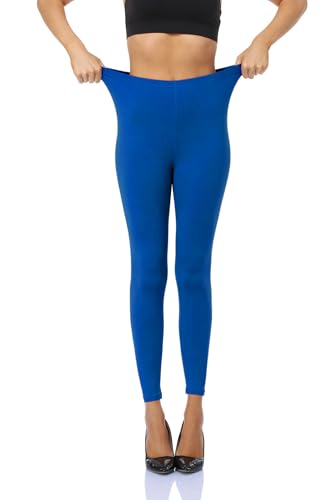 Image of Kotii Women's Soft Full Length Leggings High Waist Ankle Length Leggings Pants Tights