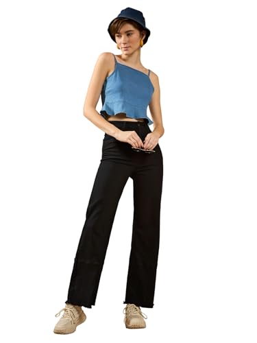 Image of Dolce Crudo High Rise Bootcut Jeans for Women