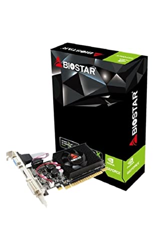 Biostar Carte Graphique Nvidia Compatible GeForce G210 1Go DDR3 Cover