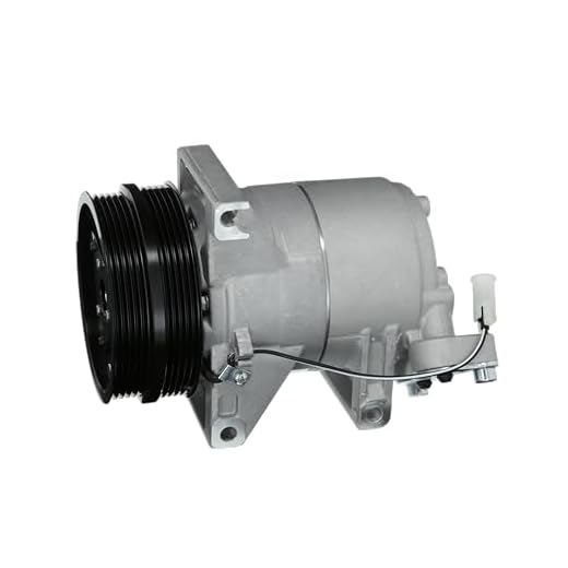 VALEO A/C Kompressor für Klimaanlage Klimakompressor mit ID: HS15 Kältemittel: R134a PAG 100 mit 119mm Riemenscheibe Rillen: 5 für VOLVO V50 (545) 690235