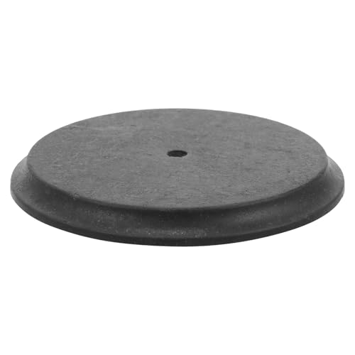 COOLHIYA Base para Lámpara de Mesa Contrapeso de Plástico y Hierro, Diseño Compacto Redondeado, Accesorio para Soporte de Lámpara de Pie en Espacios de Trabajo y Hogar