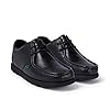Kickers Men's Fragma Lace Up Moc Toe Comfortable Leather Shoes | Extra Comfortable | Added Durability | Premium Quality, Black, 10.5 UK #4