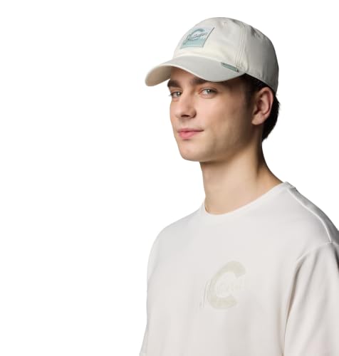 Image of Columbia Unisex Provisions Ball Cap, Lemon Wash /Mountain Landscape
