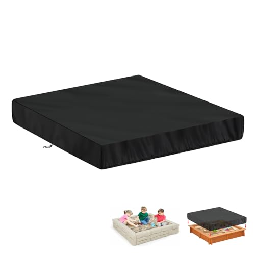 LAMUNI Sandkasten Abdeckplane 140x140x20cm Sandkastenabdeckungen...