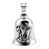 Générique Good Luck Riding Bells - luckyCharm Motorcycles Bell, Bikers Rock Punk Accessory | Multipurpose Decorative Bell for Men Women Him Father Dad Boyfriend Giffts Motorbikes Ride Safetytalisman