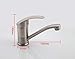 Brushed Nickel Kitchen Faucet Sink Mixer Tap Swivel