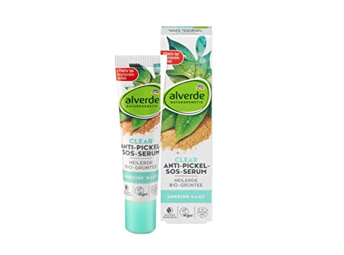 Alverde Anti-Acne SOS Serum with Medicinal Clay 15 ml