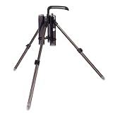 Zite Fishing Dreibein-Rutenhalter | Aluminium Ruten-Ständer für 3 Angel-Ruten | Schnellfalt-Automatik & Teleskop-Beine | Stabile Ruten-Auflage | Angel-Ausrüstung für Allround-Angler