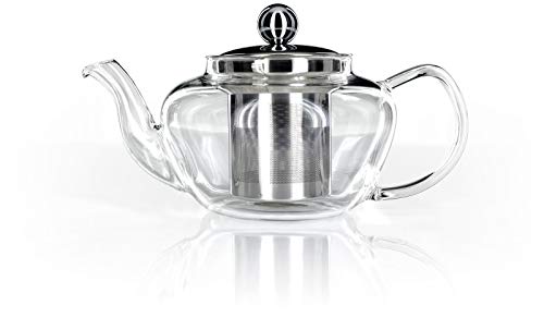 Miniatura 3 de Judge Tetera De Cristal, Color Plateado, 600 Ml