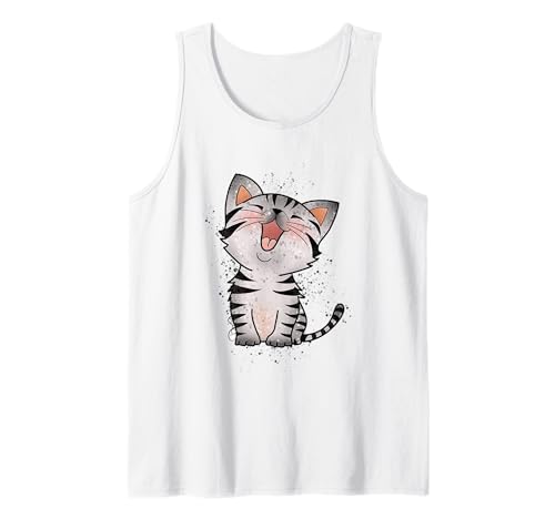 Süßes Kätzchen - Katzen Katzenliebhaber Tank Top