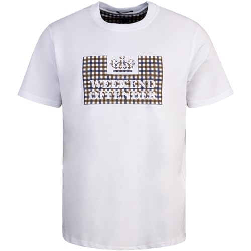 T-shirt Shevchenko Weekend Offender aux finitions haut de gamme avec col à carreaux