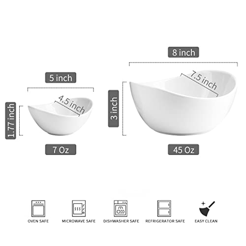 YHOSSEUN Chip and Dip Serving Set, Tiered Serving Bowl Chip Bowls for Party