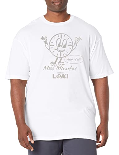 T-shirt Marvel Miss Minutes homme en coton anti-déformation pour un style geek durable