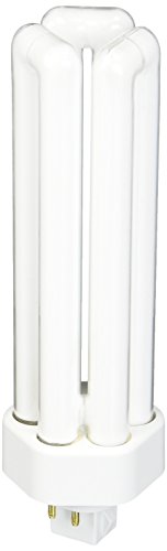Image of Sylvania Dulux T /E /in CFL Compact Fluorescent Light Bulb 4 Pin 42W, 1 Pack | Triple Tube, GX24q-4 Base, 42 Watt Long Lasting Energy Efficient Light Bulb, 12000 hr Life, Dimmable, 2700K Soft White