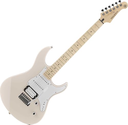 Yamaha Pacifica 112V electric guitar for beginners and advanced players, with 2 online lessons with a Yamaha Music School teacher, in Sonic Pink