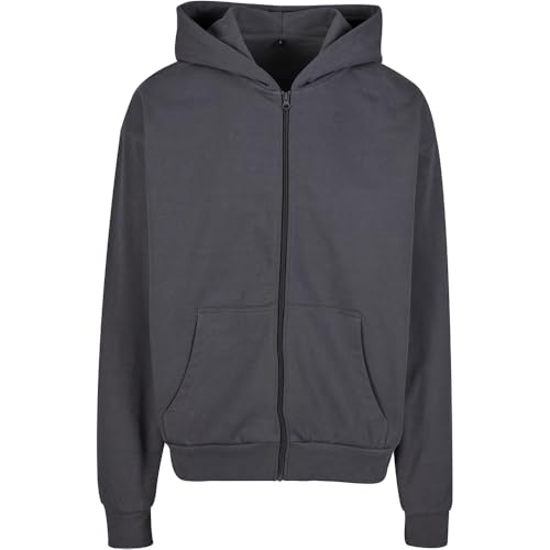 Build Your Brand Ultra Heavy Full Zip Sweatshirt 2XL